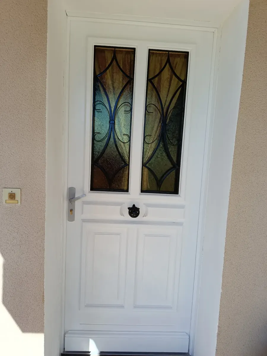 Rénovation porte d'entrée