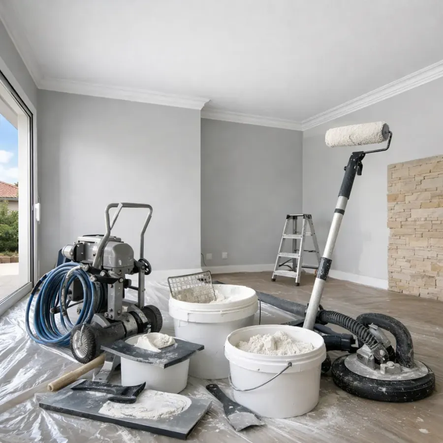 Rénovation murs et plafonds à Carpentras